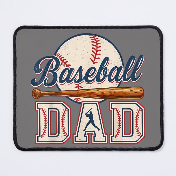 Item preview, Baseball Dad Play Ball Softball Papa Game Day Trendy Sports designed and sold by KristineLi.