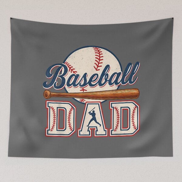 Item preview, Baseball Dad Play Ball Softball Papa Game Day Trendy Sports designed and sold by KristineLi.