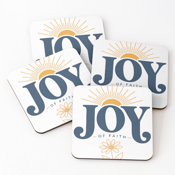 Item preview, Joy of Faith Christian Sunrise Typography designed and sold by Inspirahawke.