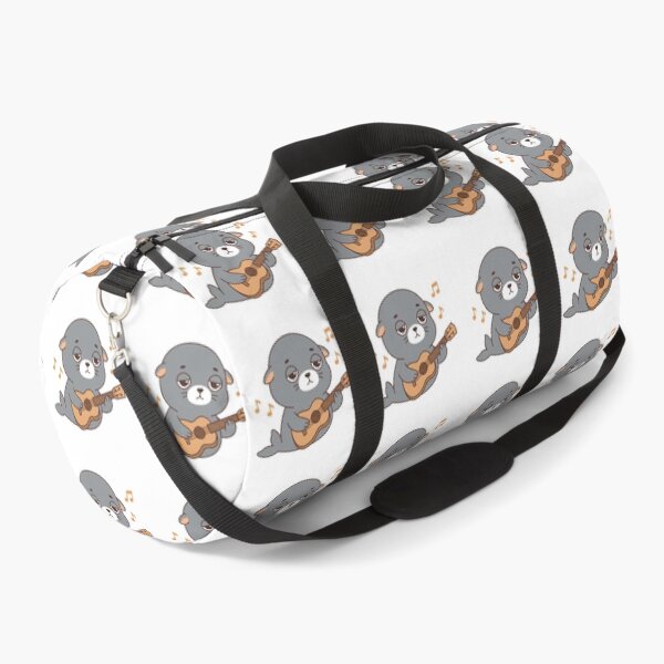 Item preview, Sad Seal Playing Guitar Cute Animal Music Lover Illustration designed and sold by Owcomm.