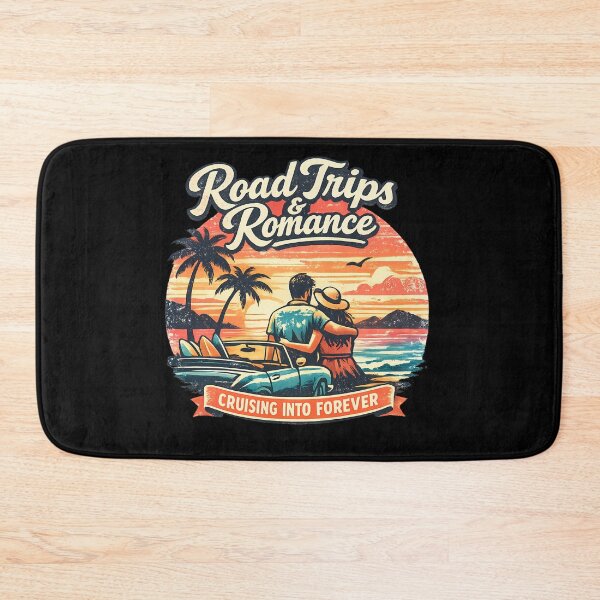 Item preview, Road Trips & Romance Romantic Summer Vacation Couple Design designed and sold by RoyesButler.