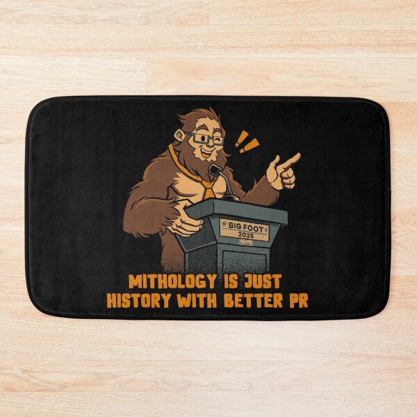 Item preview, Mythology is just history with better PR designed and sold by World Domination For Cats ®.