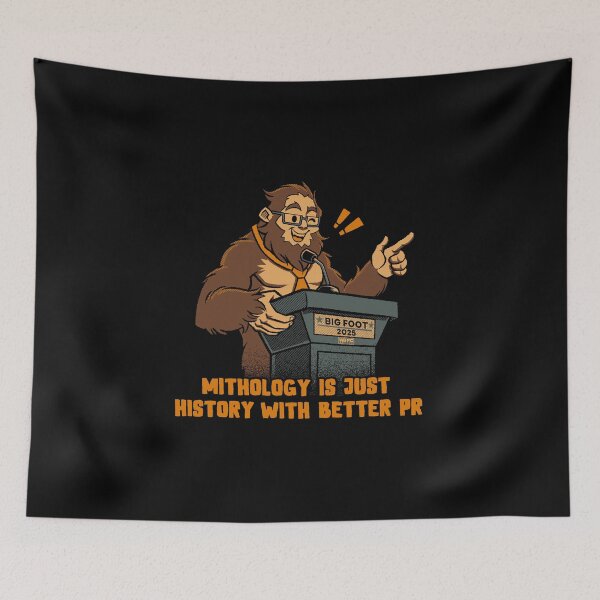 Item preview, Mythology is just history with better PR designed and sold by World Domination For Cats ®.
