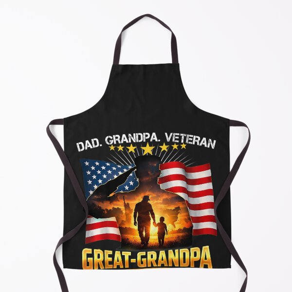 Item preview, Dad Grandpa Veteran Great Grandpa USA Flag Papa Father's Day designed and sold by CriseldaBruning.