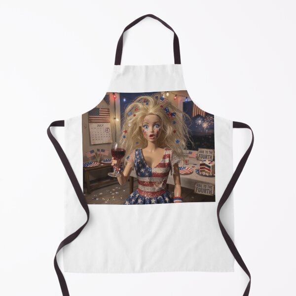 Item preview, Funny 4th of July Doll Face designed and sold by HappyHedgeTees.