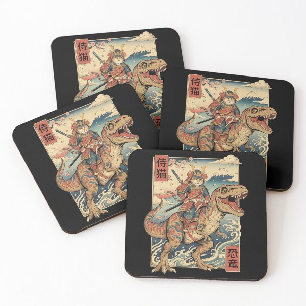 Item preview, Samurai Cat Vintage designed and sold by studio-ssaam.