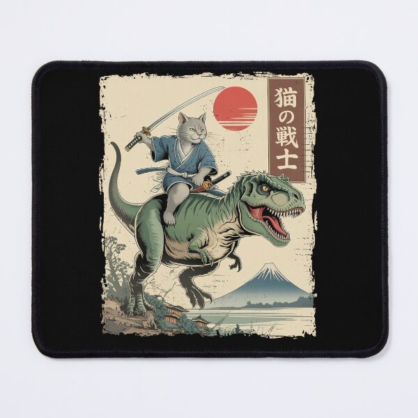 Item preview, Vintage Samurai Cat Japanese Art designed and sold by studio-ssaam.