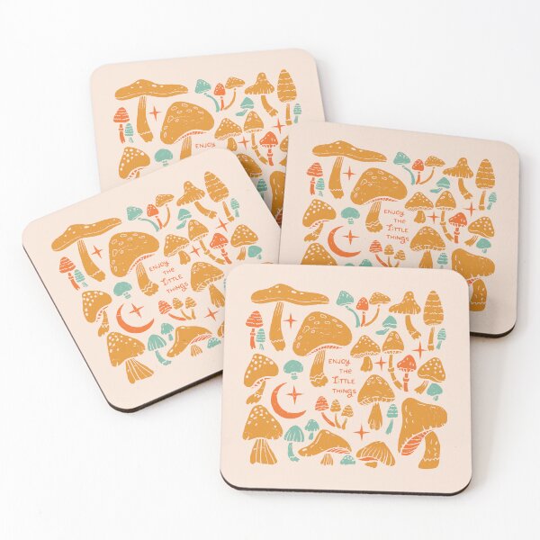 Item preview, ENJOY THE LITTLE THINGS - MUSHROOM designed and sold by winterglaze.