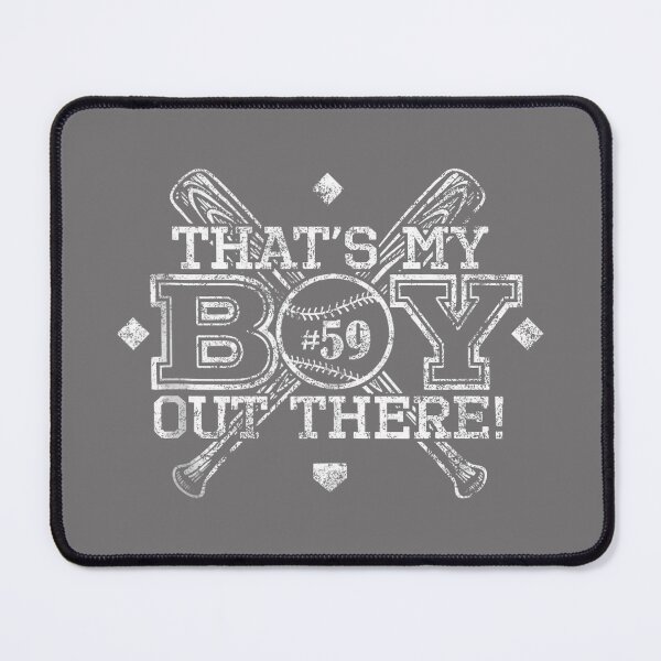 Item preview, Baseball Mom Dad That's My Boy Proud Parent Jersey #59 Tank Top designed and sold by KristineLi.