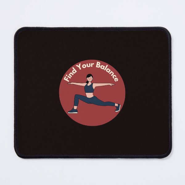 Item preview, Minimalist Yoga Warrior Pose Sticker - Pilates Mindfulness Wellness Art designed and sold by Akira Design Store.