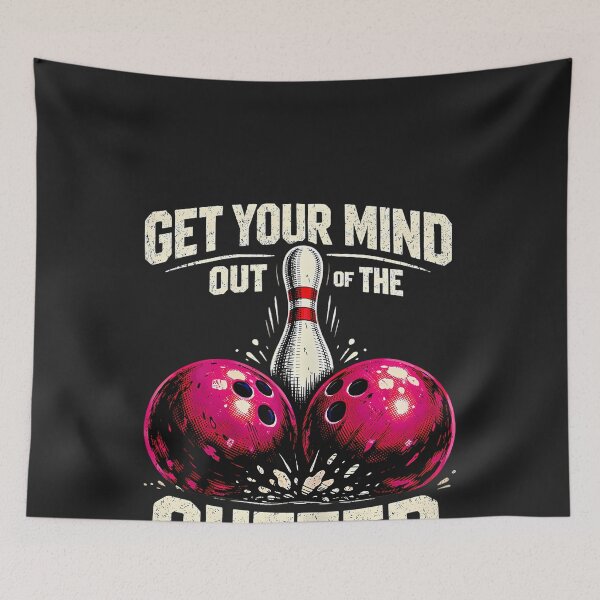 Item preview, Dad Joke Bowler Bowling Get Your Mind Out of Gutter designed and sold by CriseldaBruning.