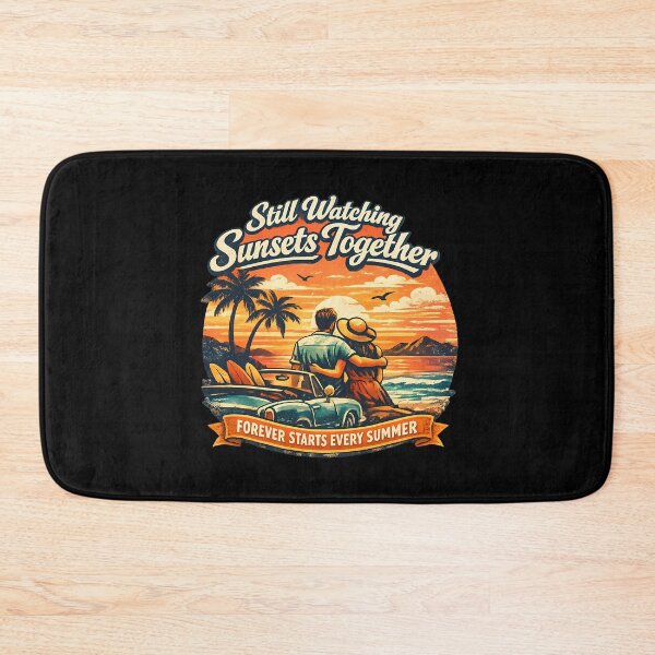 Item preview, Still Watching Sunsets Together Romantic Summer Vacation Couple Design designed and sold by RoyesButler.