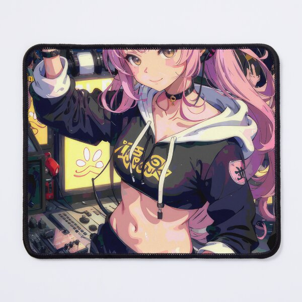Item preview, Japanese Kawaii Anime Girl Streetwear - DJ #345 designed and sold by mika-gallery.