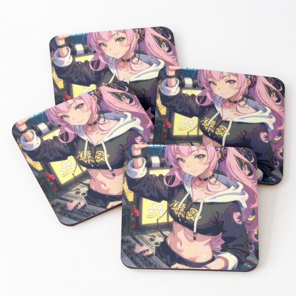 Item preview, Japanese Kawaii Anime Girl Streetwear - DJ #345 designed and sold by mika-gallery.