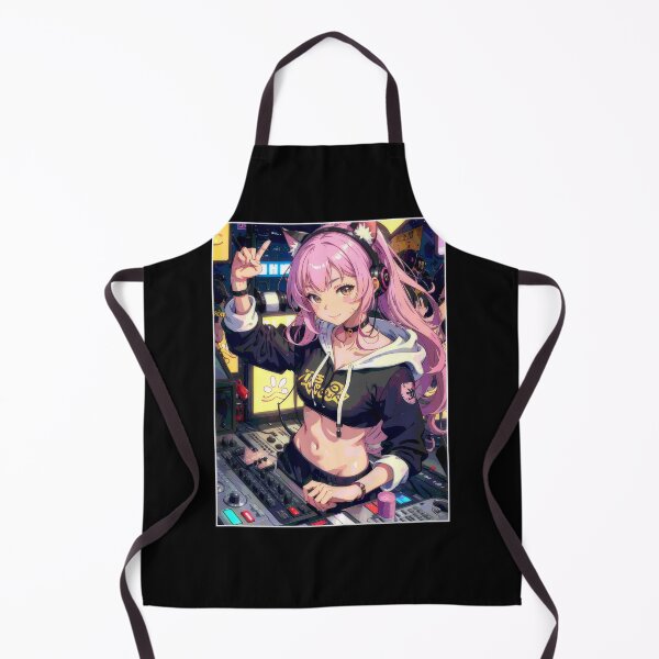 Item preview, Japanese Kawaii Anime Girl Streetwear - DJ #345 designed and sold by mika-gallery.