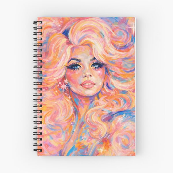 Item preview, Electric Pastel Glam Portrait designed and sold by Chicken Dinner Studio.