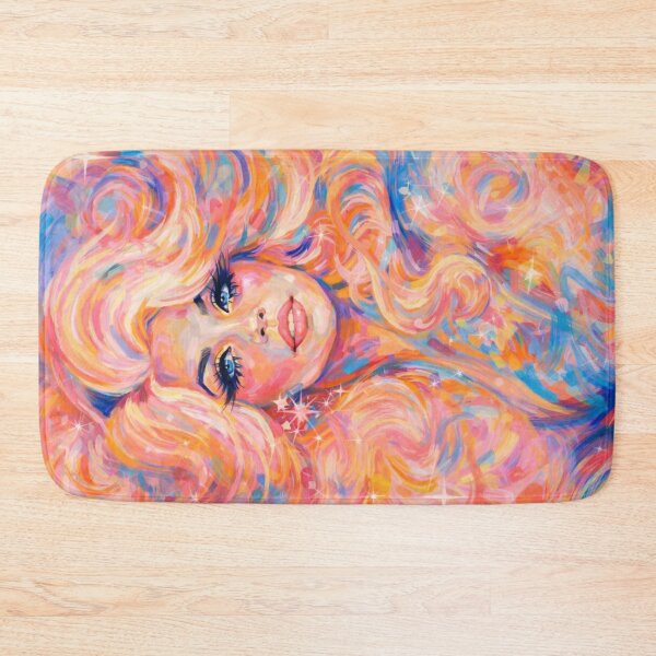 Item preview, Electric Pastel Glam Portrait designed and sold by Chicken Dinner Studio.