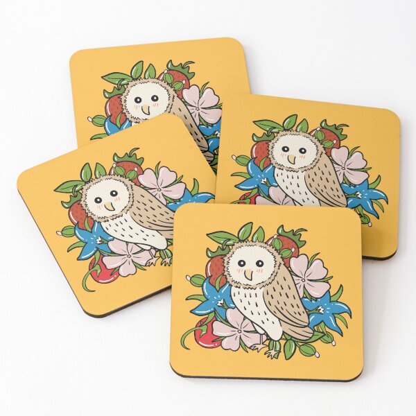 Item preview, Cute Medieval Owl Illustration Design designed and sold by MariOyama.