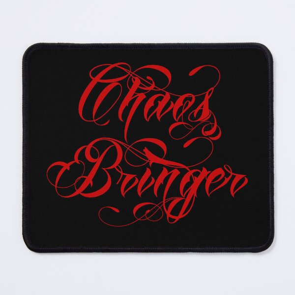 Item preview, Red Chaos Bringer Chaotic Text designed and sold by Wuhvly.