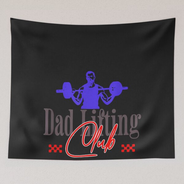 Item preview, Dad Lifting Club - Gym Fitness Fatherhood Strength designed and sold by CriseldaBruning.