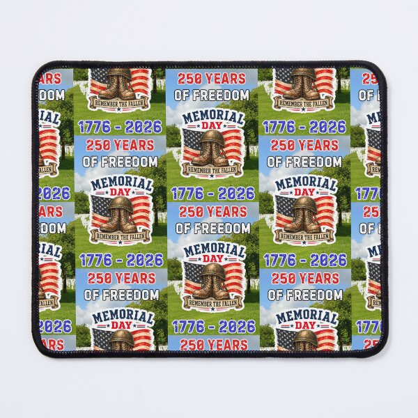 Item preview, Memorial Day America 250 designed and sold by WoodburyLake.