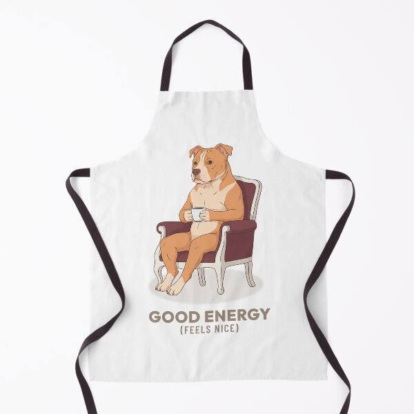 Item preview, Cozy Pitbull Dog Drinking Coffee Retro Illustration designed and sold by Cozy Vintage Animal.