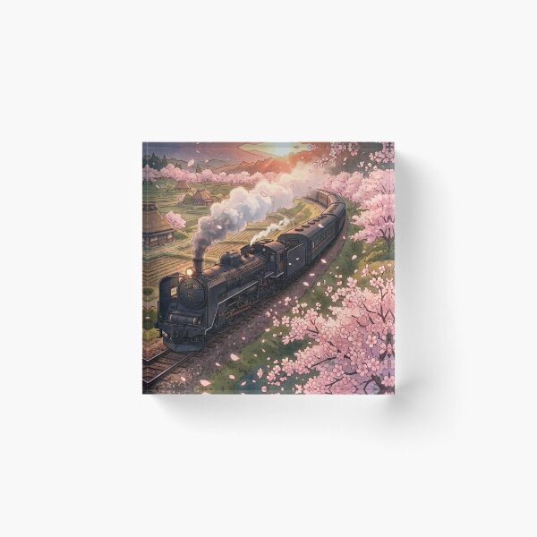 Artikelvorschau, Sakura Steam Journey entworfen und verkauft von vekotpu.