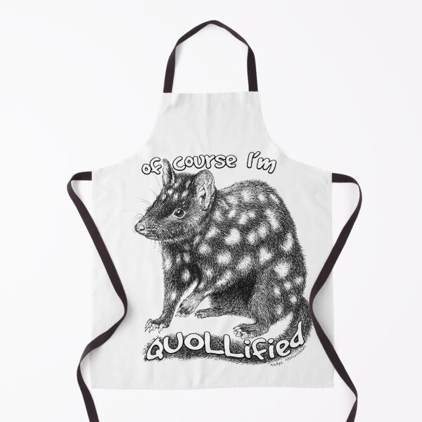 Item preview, Of Course I'm QUOLLified - Quoll Pun designed and sold by Nadya Neklioudova.