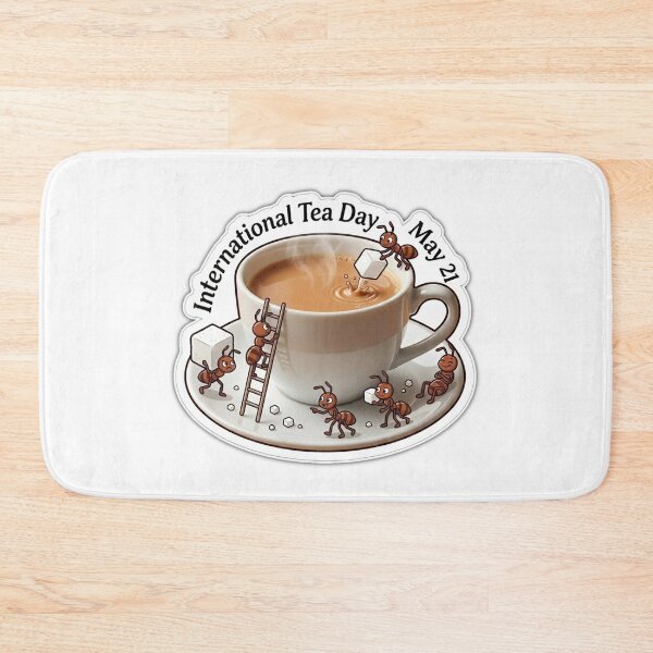 Item preview, Ants in the Tea - Funny International Tea Day May 21 Sticker designed and sold by SNC3421.