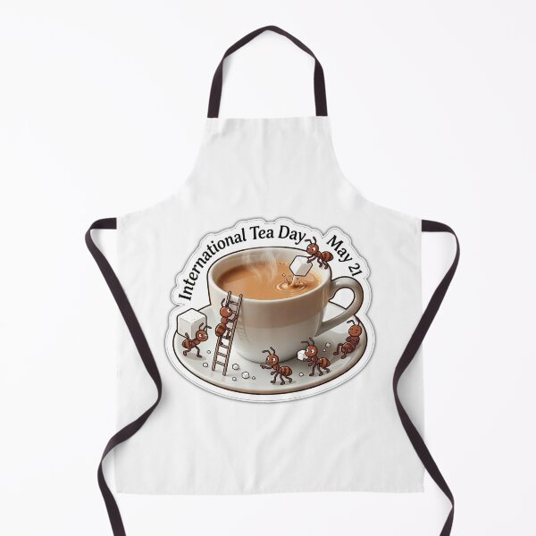 Item preview, Ants in the Tea - Funny International Tea Day May 21 Sticker designed and sold by SNC3421.