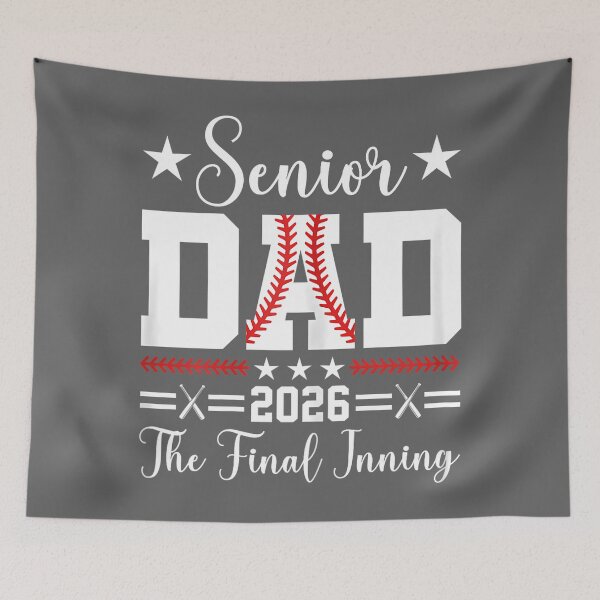 Item preview, Baseball Senior Dad 2026 Final Inning Baseball Funny designed and sold by KristineLi.