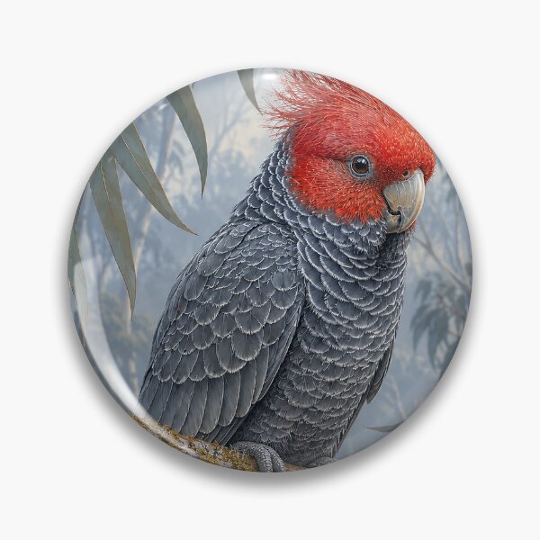 Item preview, Crimson Crested Cockatoo designed and sold by Pixel Junkies Studio.
