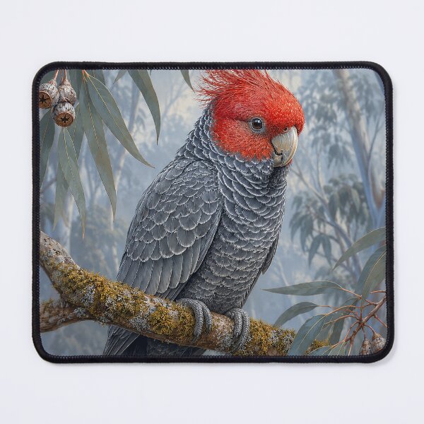 Item preview, Crimson Crested Cockatoo designed and sold by Pixel Junkies Studio.