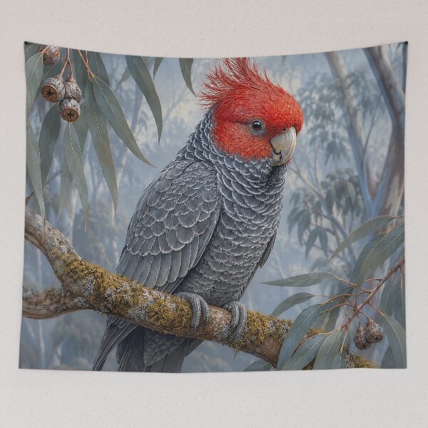 Item preview, Crimson Crested Cockatoo designed and sold by Pixel Junkies Studio.
