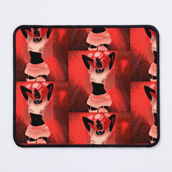 Item preview, Dark Crimson Devil Girl Art | Dark Valentine Fantasy Illustration designed and sold by kerissfantasyart .