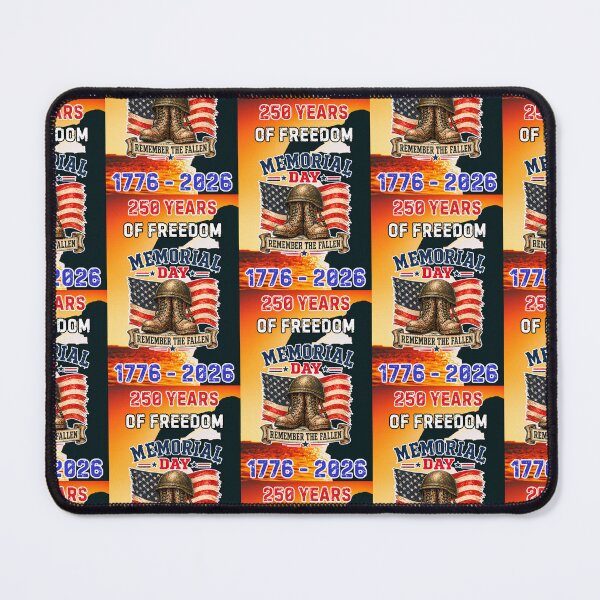Item preview, Memorial Day America 250 Years Of Freedom designed and sold by WoodburyLake.