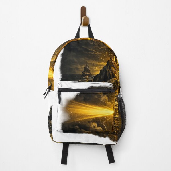 Item preview, Golden Lighthouse of Guidance — Ultra‑Premium Radiant Art designed and sold by InfiniteArchive.