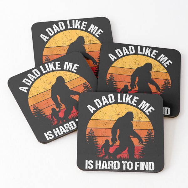 Item preview, Dad Like Me Hard to Find Bigfoot Fathers Day Sasquatch Papa designed and sold by CriseldaBruning.