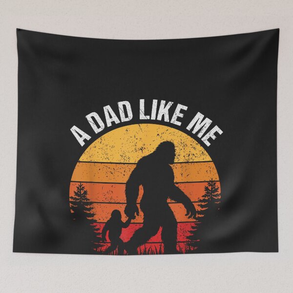 Item preview, Dad Like Me Hard to Find Bigfoot Fathers Day Sasquatch Papa designed and sold by CriseldaBruning.