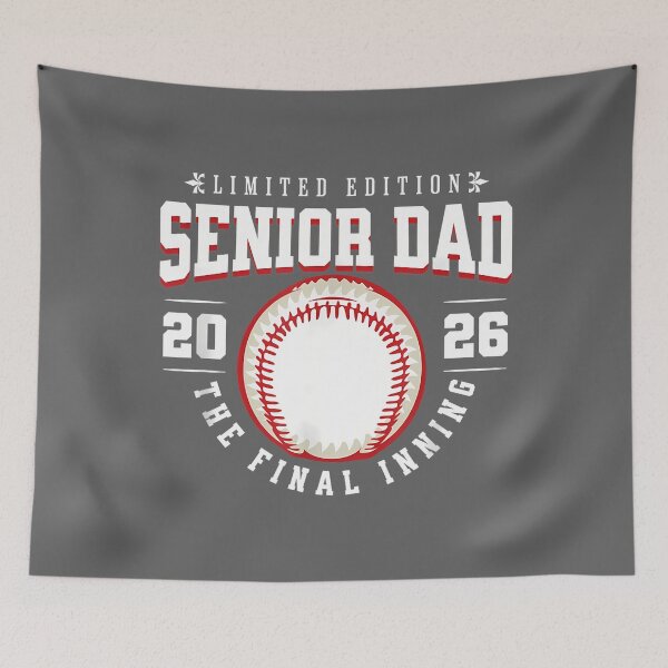 Item preview, Baseball Senior Dad 2026 The Final Inning Distressed_2 designed and sold by KristineLi.