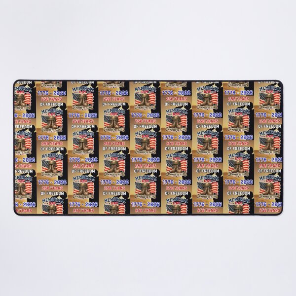 Item preview, Memorial Day America 250 Years Of Freedom designed and sold by WoodburyLake.