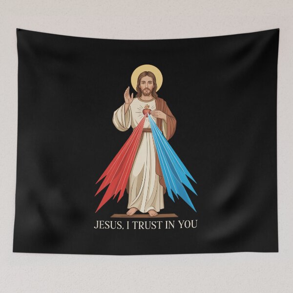 Item preview, Divine Mercy - Jesus I trust in you designed and sold by charoen-design.