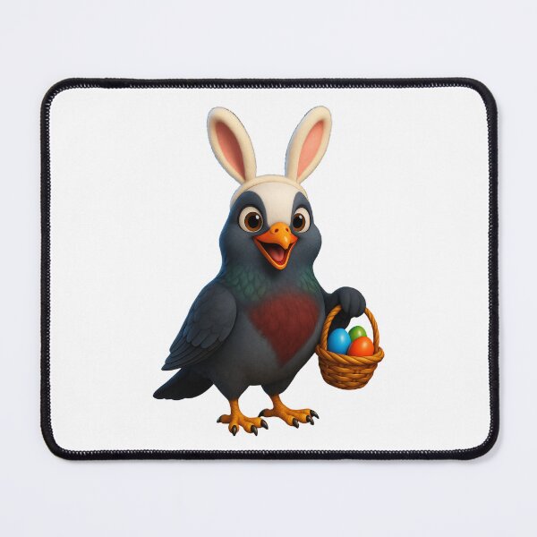 Item preview, Easter White-Crowned Pigeon designed and sold by Sillytoe.
