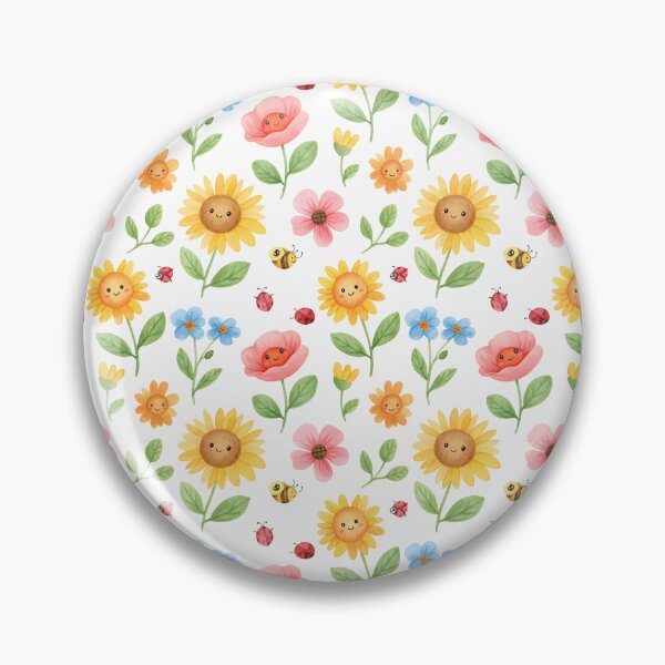 Item preview, Cute Spring Flowers Seamless Pattern designed and sold by naragon4289.