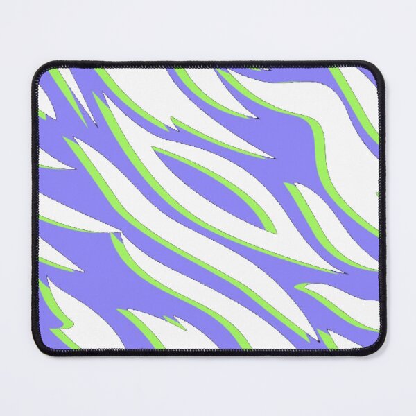 Item preview, Neon Tiger Stripes Cyberpunk Zebra Pattern designed and sold by GenZFashion000.