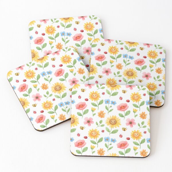 Item preview, Cute Spring Flowers Seamless Pattern designed and sold by naragon4289.