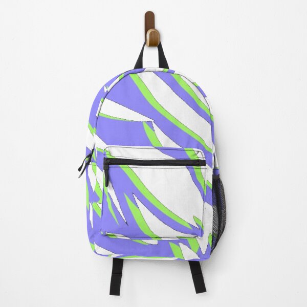 Item preview, Neon Tiger Stripes Cyberpunk Zebra Pattern designed and sold by GenZFashion000.