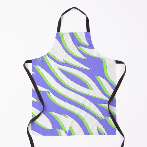 Item preview, Neon Tiger Stripes Cyberpunk Zebra Pattern designed and sold by GenZFashion000.
