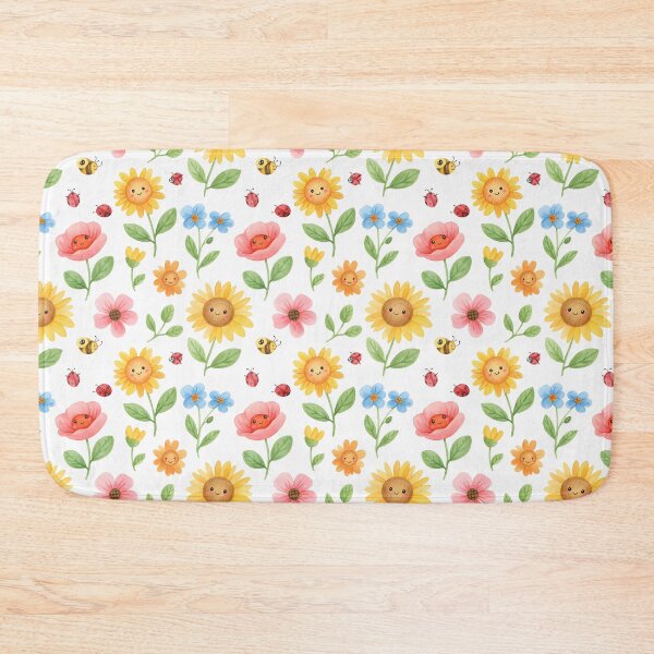 Item preview, Cute Spring Flowers Seamless Pattern designed and sold by naragon4289.