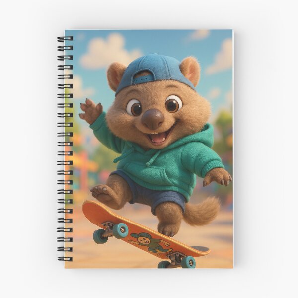 Item preview, Skater Wombat designed and sold by Sillytoe.